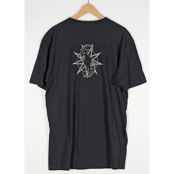 Slipknot Goat Star T-shirt Size XL Short Sleeve Heavy Metal Black Hot Topic - Picture 3 of 4